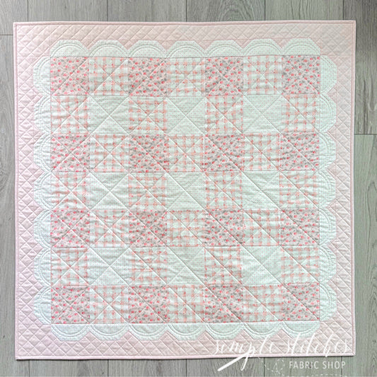 Scalloped Heirloom Topper/Quilt PDF Pattern