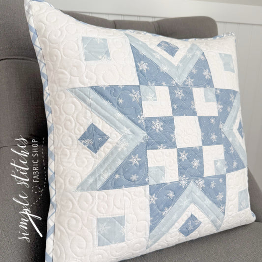 Winter Flurries Pillow Pattern