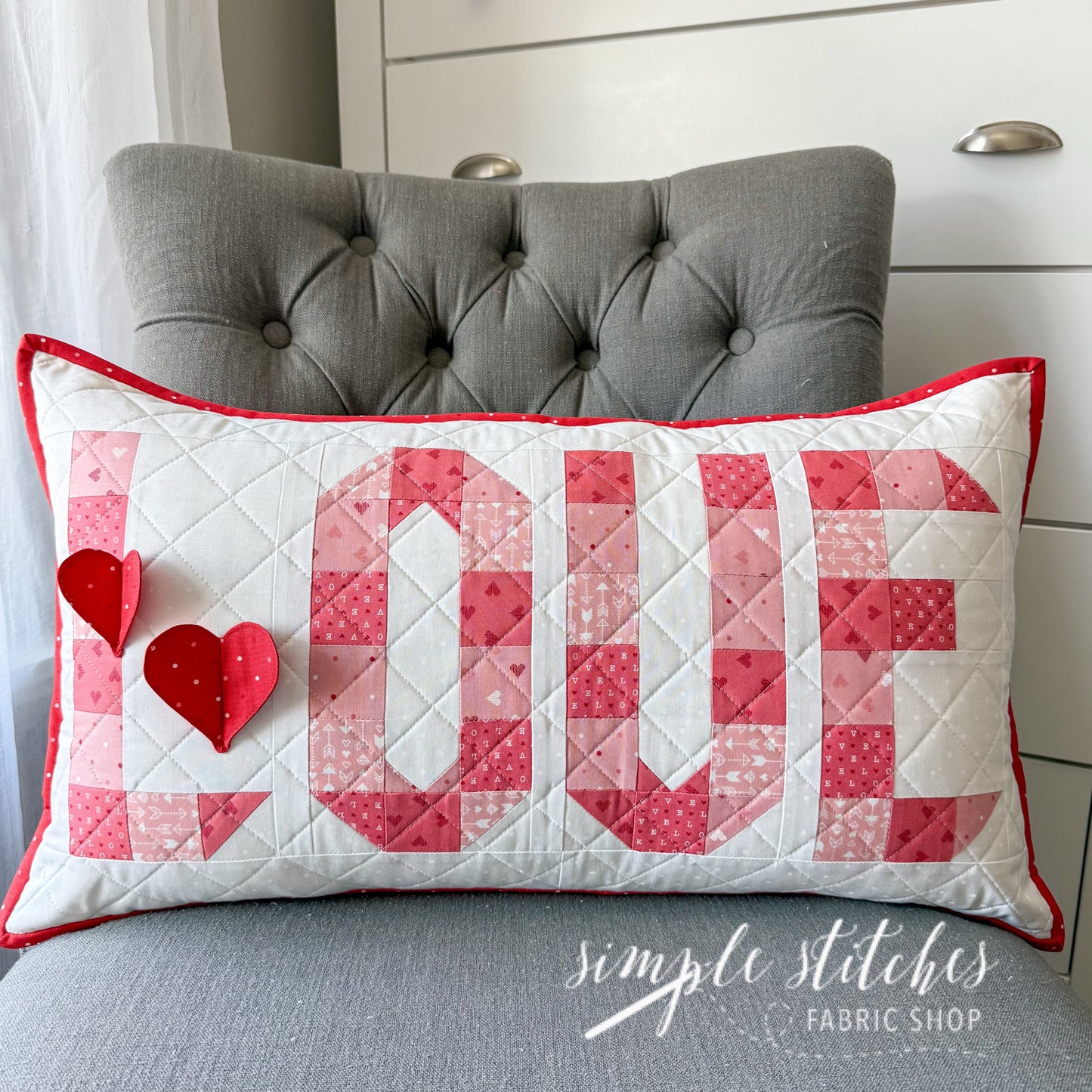 A Love Song Pillow or Mini Pattern