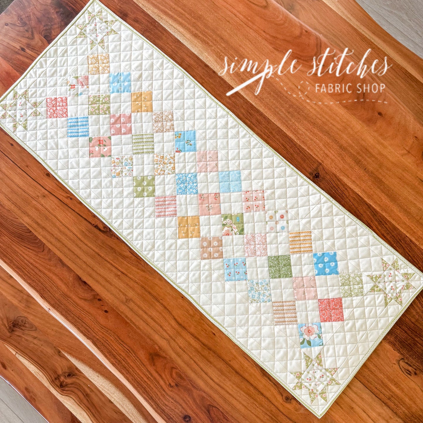Checkers and StarsPattern