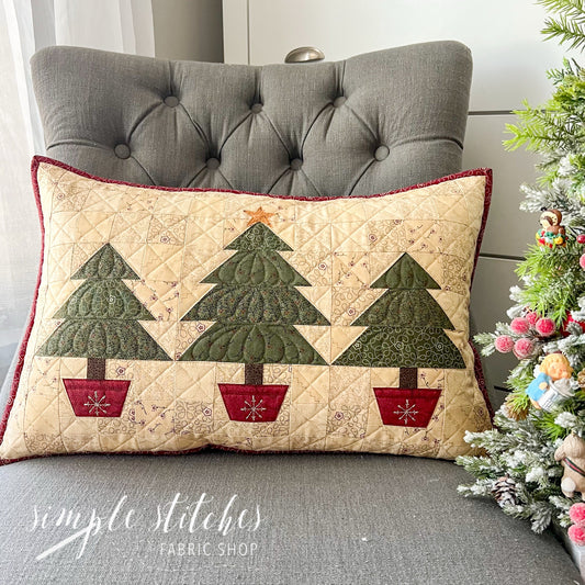 Vintage Tree Farm Pillow Pattern