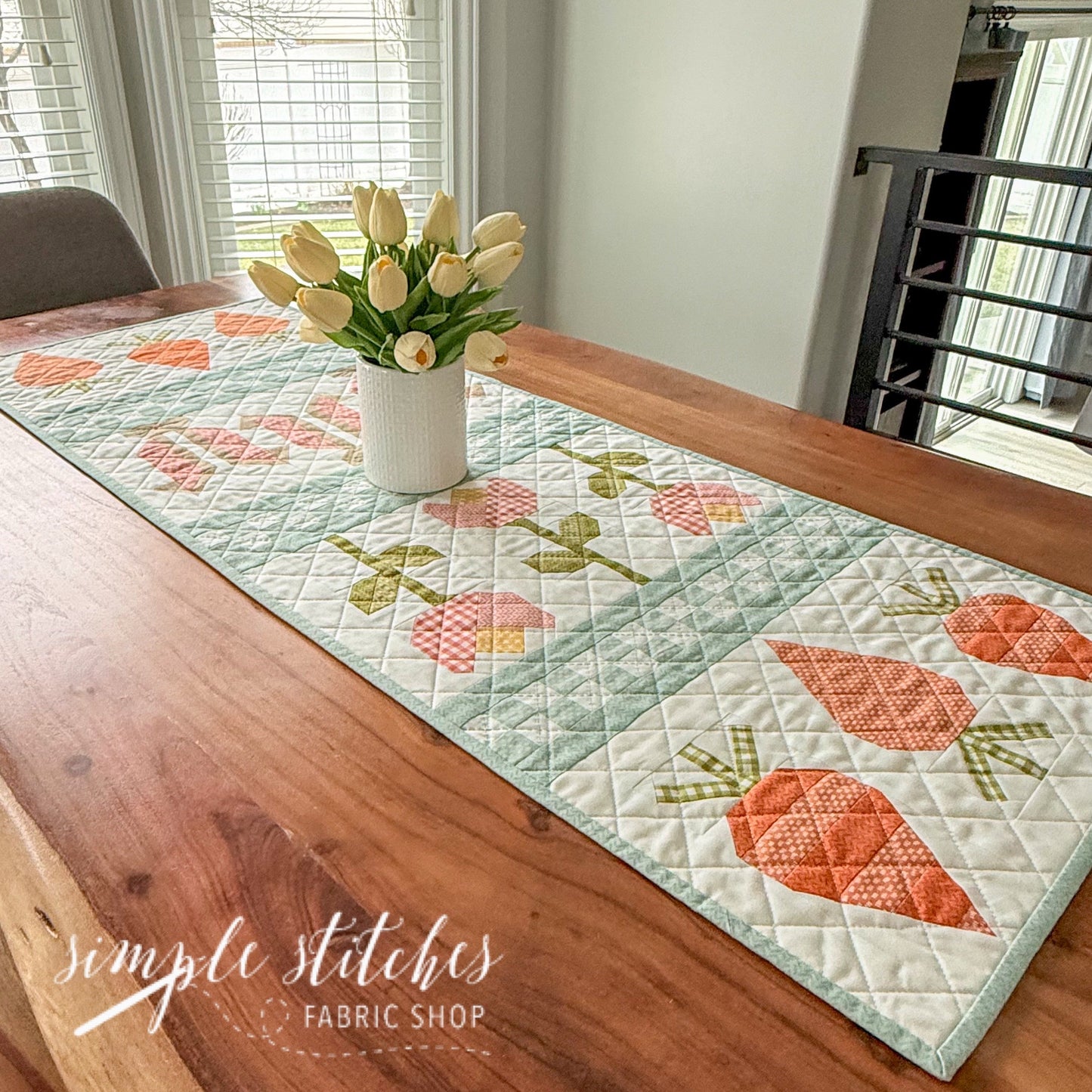 Easter Garden Runner Pattern