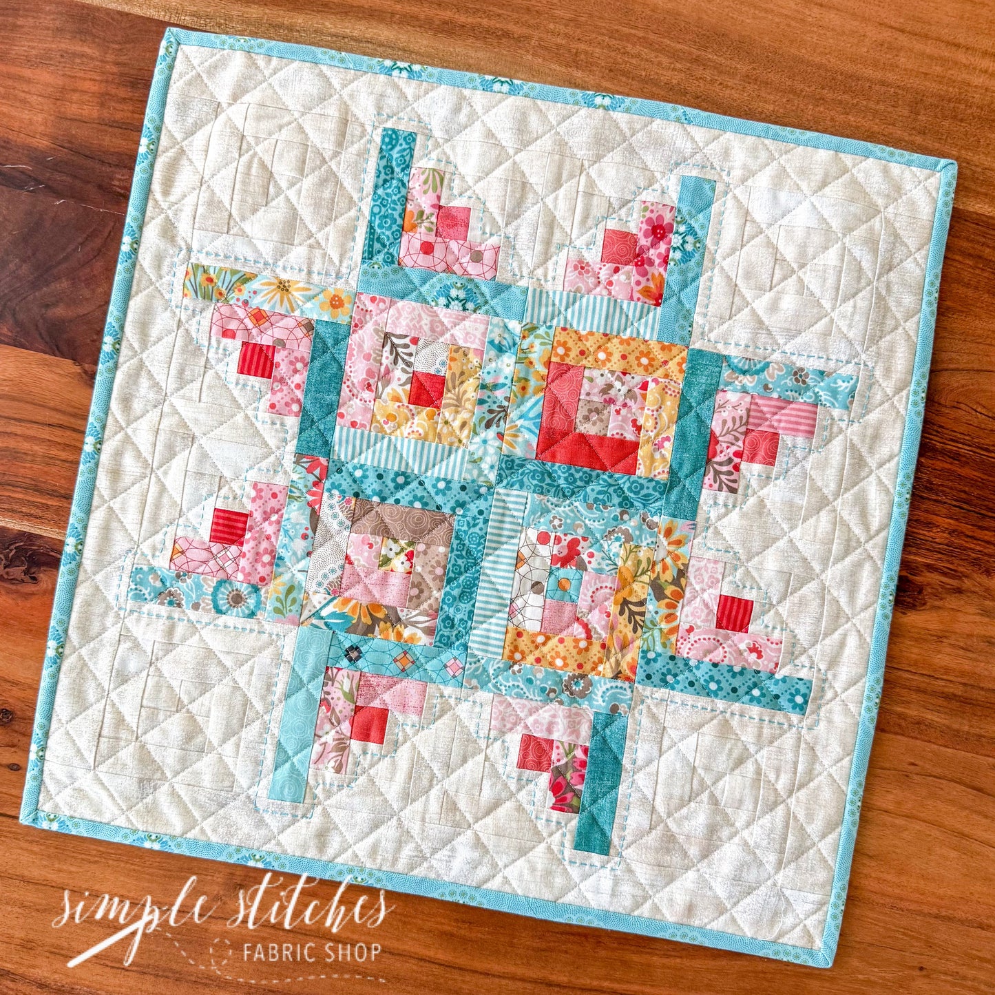 Log Cabin Mini Pattern