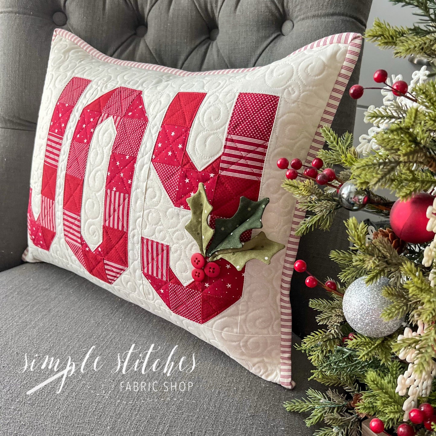 Joyful Pillow Pattern