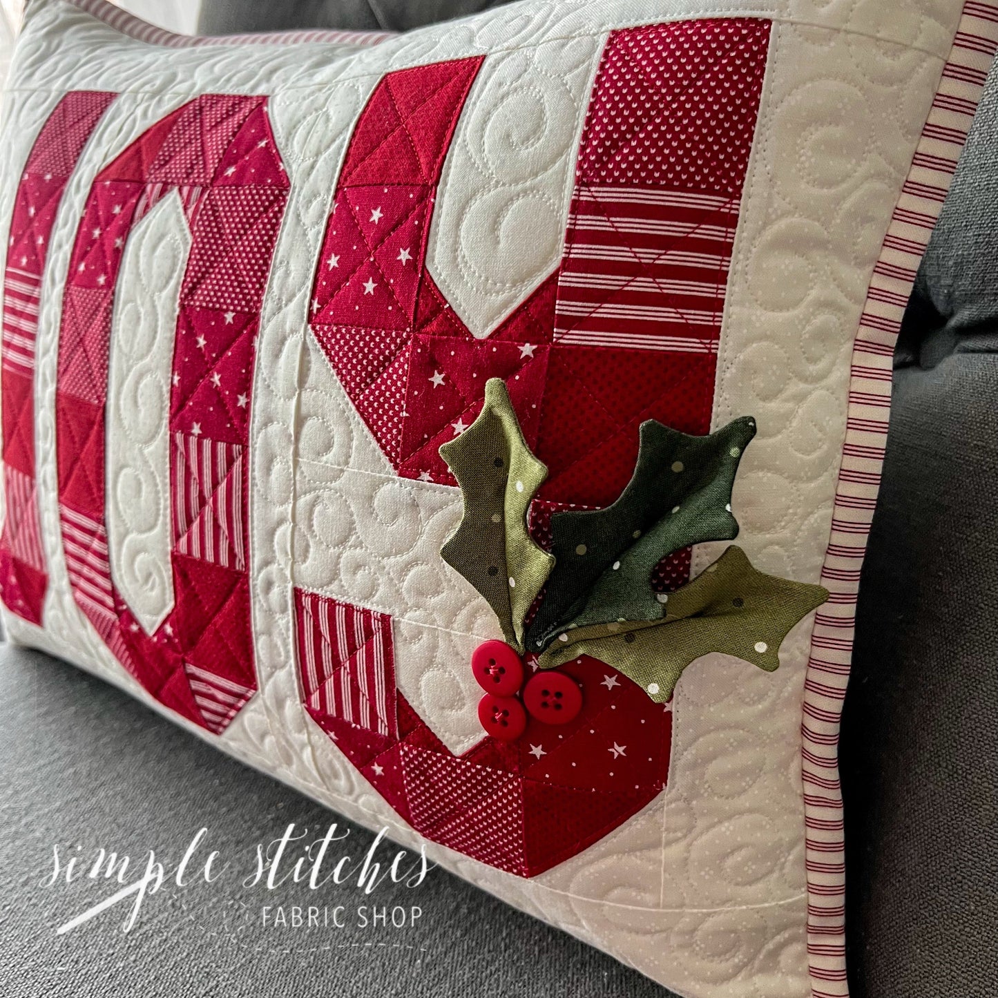 Joyful Pillow Pattern