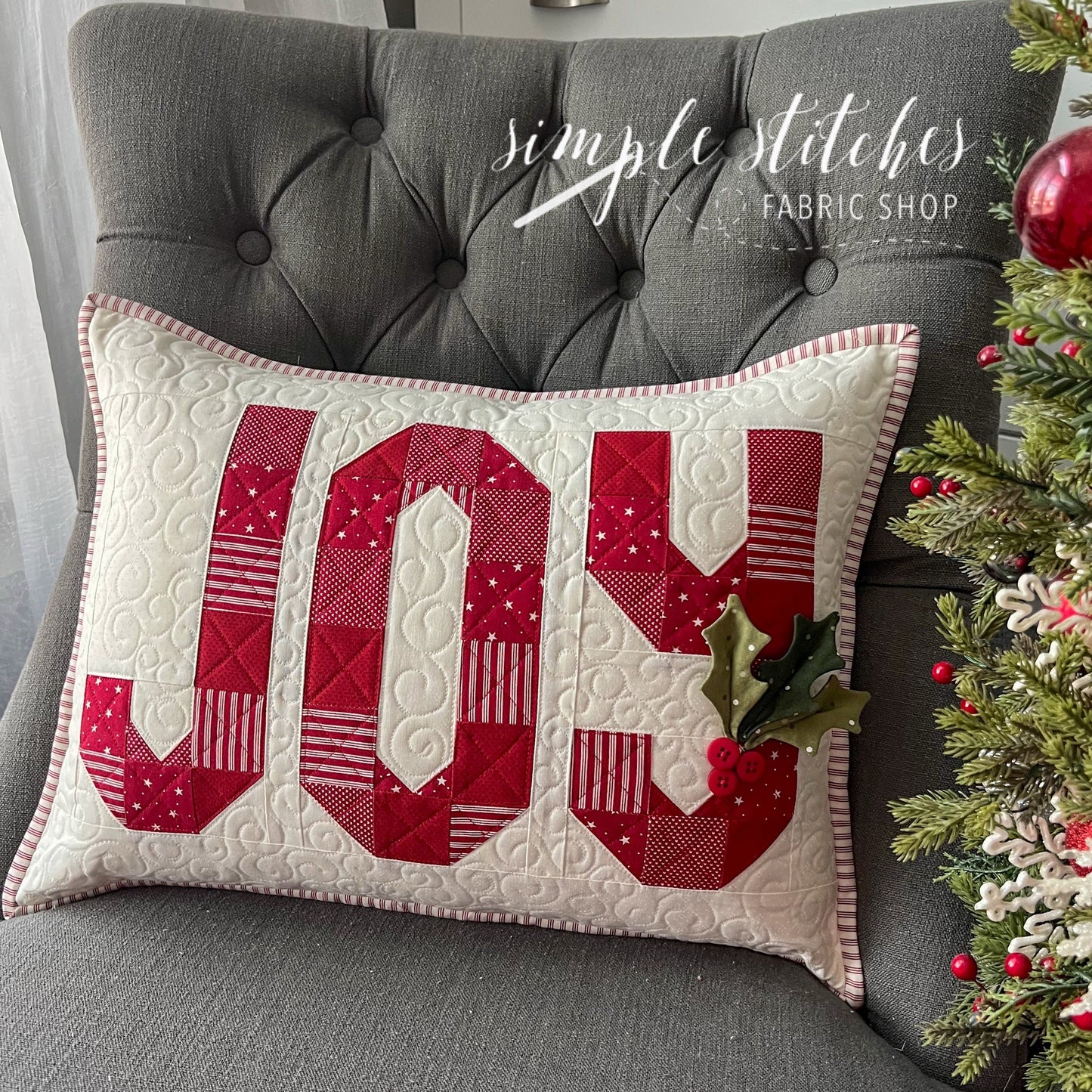 Joyful Pillow Pattern