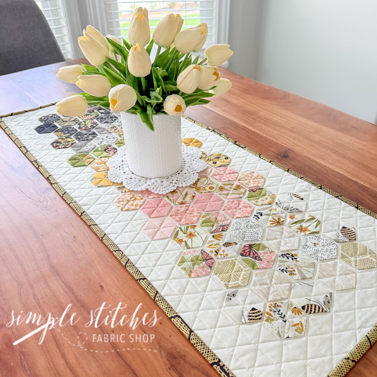 Hexie Charm Runner