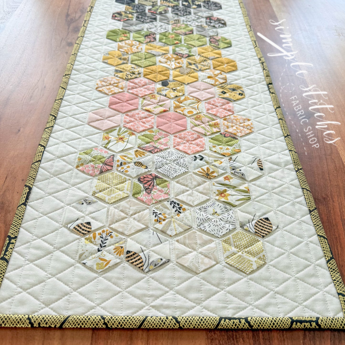 Hexie Charm Runner