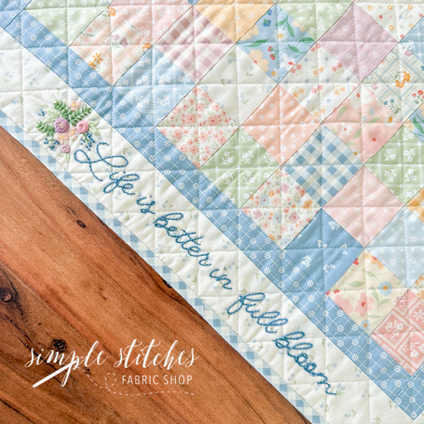 Life in Bloom Topper Pattern