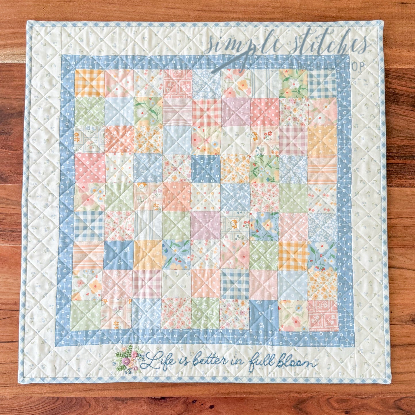 Life in Bloom Topper Pattern