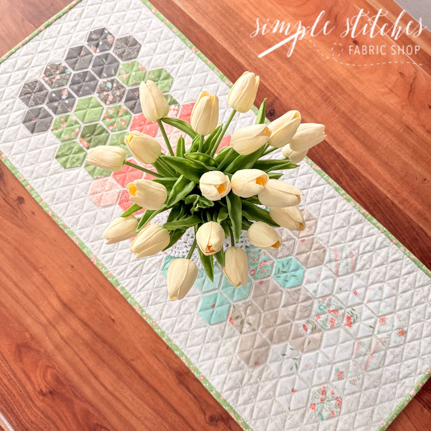 Hexie Charm Runner