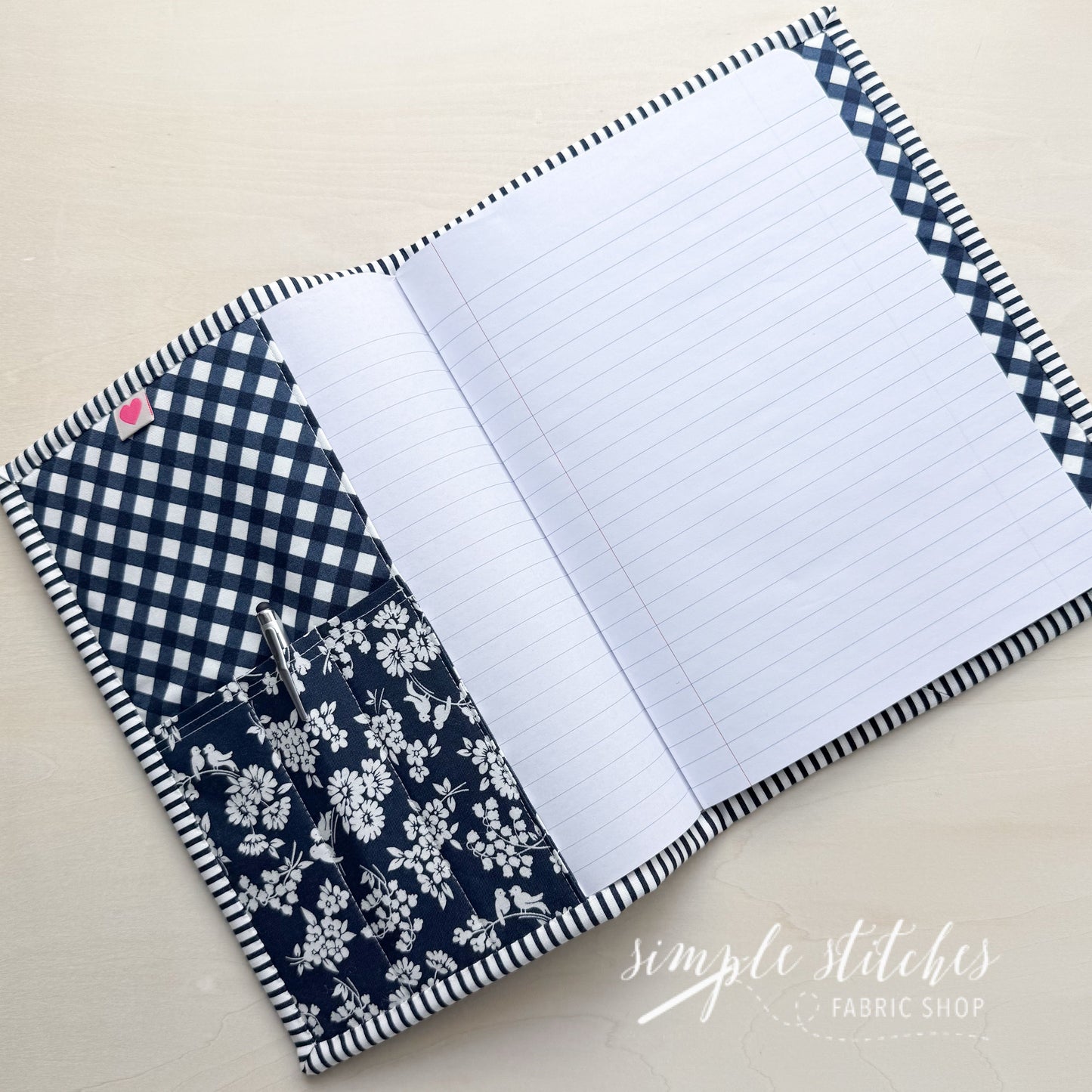Stitch & Scribble Notebook Pattern