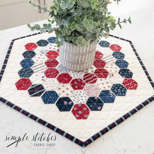 Hexie Topper Pattern