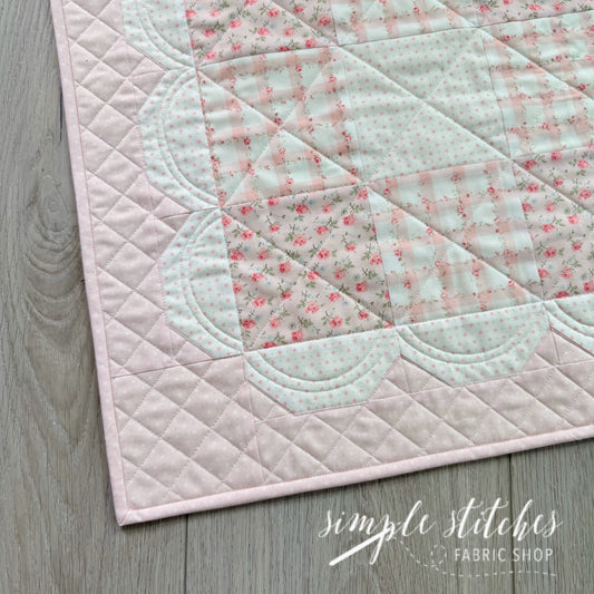 Scalloped Heirloom Topper/Quilt PDF Pattern