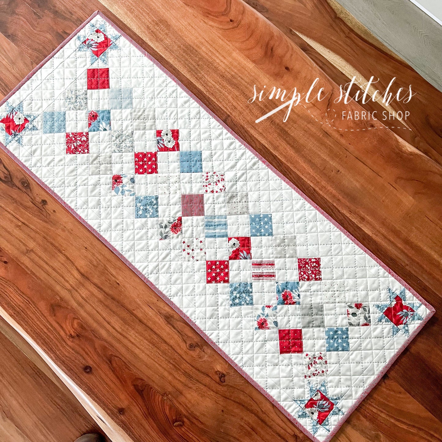 Checkers and StarsPattern