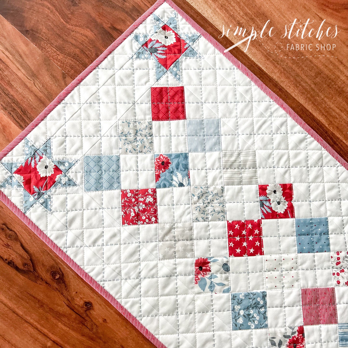 Checkers and StarsPattern