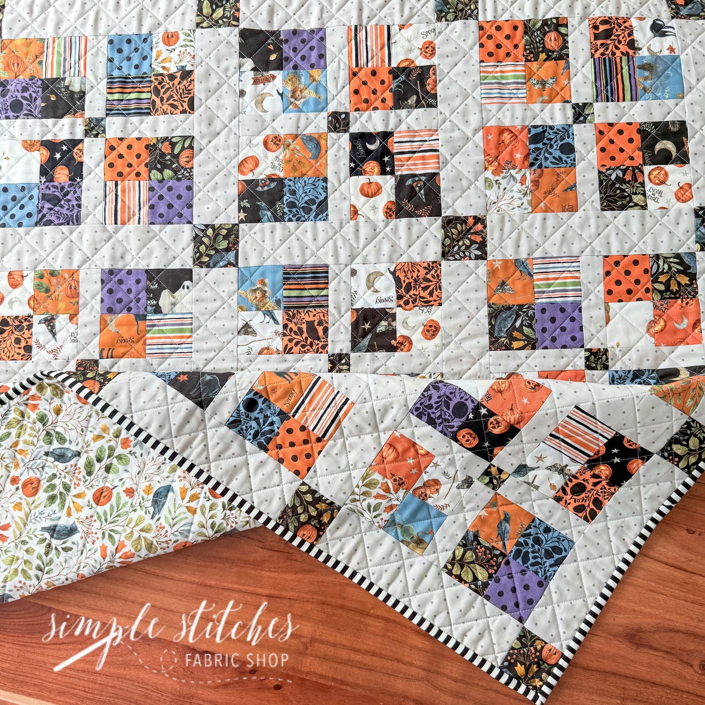 Farmhouse Four Square Quilt Pattern