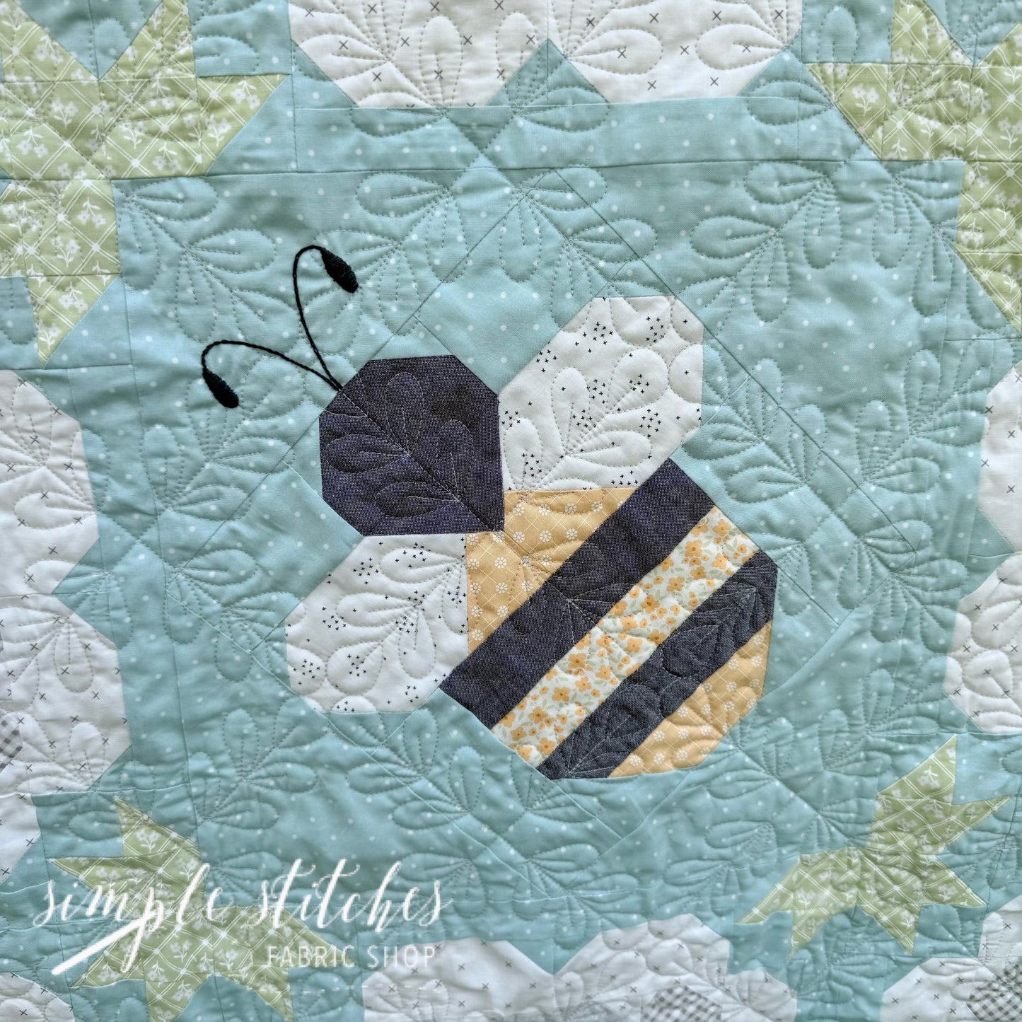 Starlit Daisies Quilt Pattern