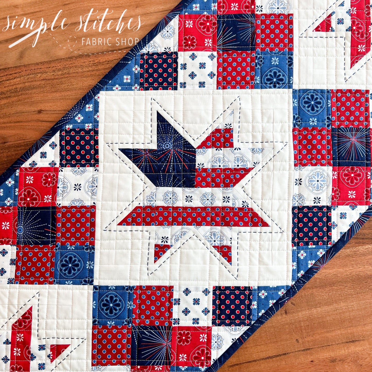 Country Star Runner Pattern