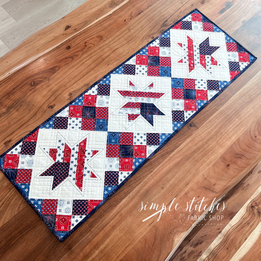 Country Star Runner Pattern