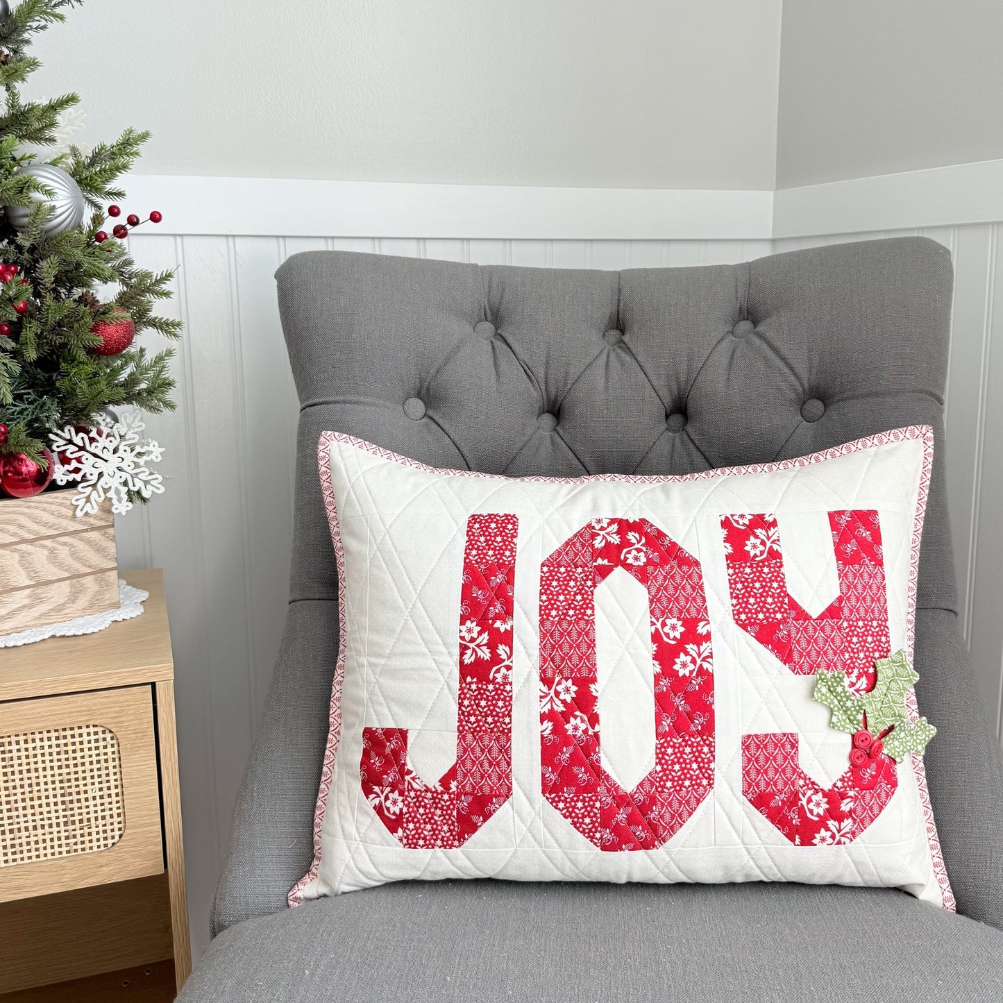 Joyful Pillow Pattern