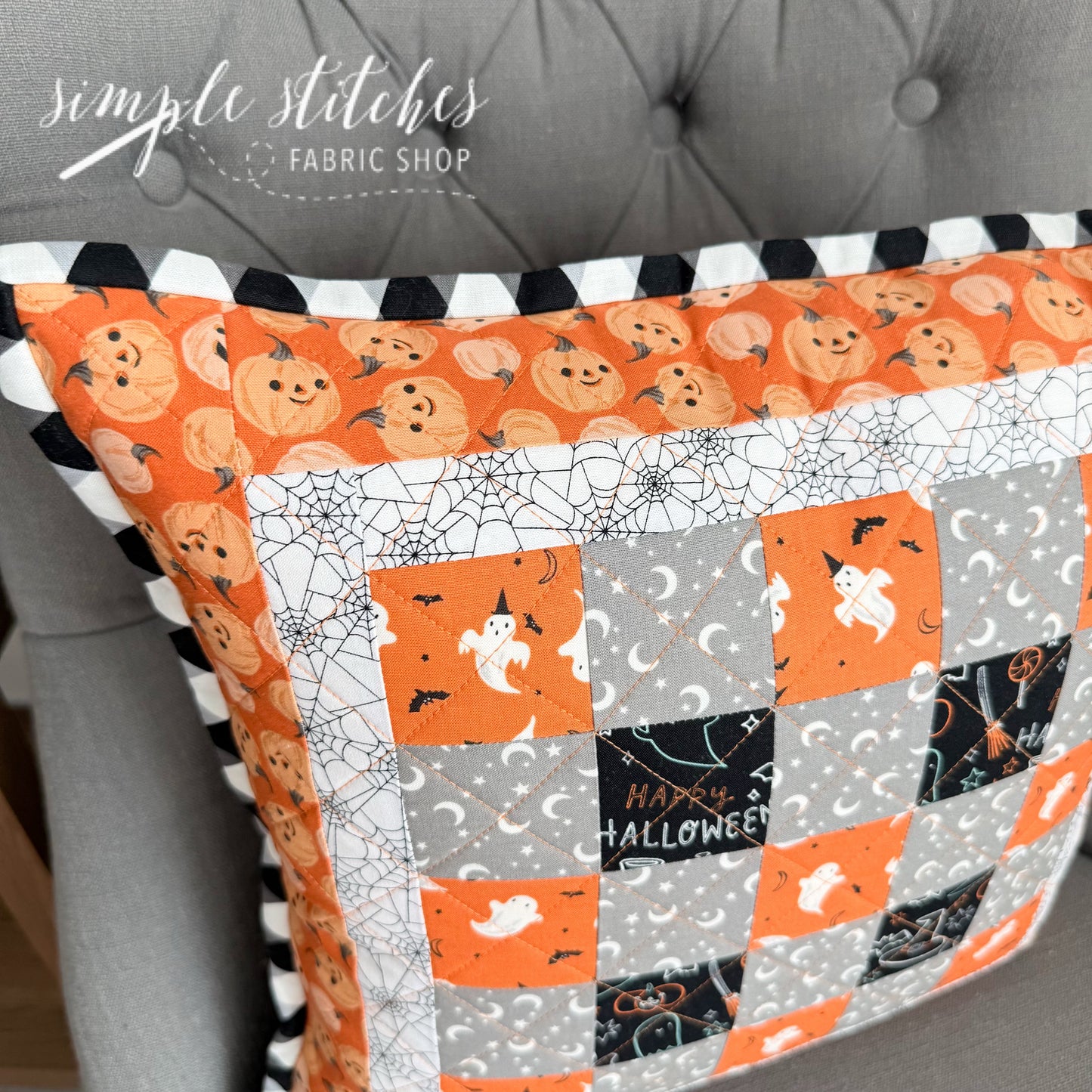 Seasonal Patchwork Pillow Pattern