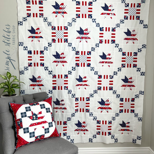 Country Star Quilt/Topper Pattern