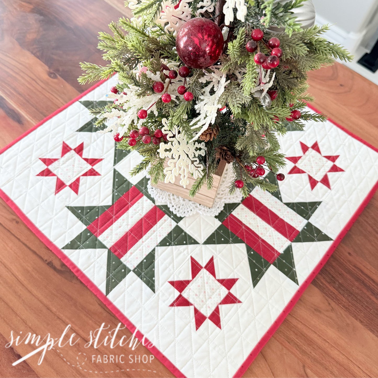 Sparkle All Around Topper Pattern