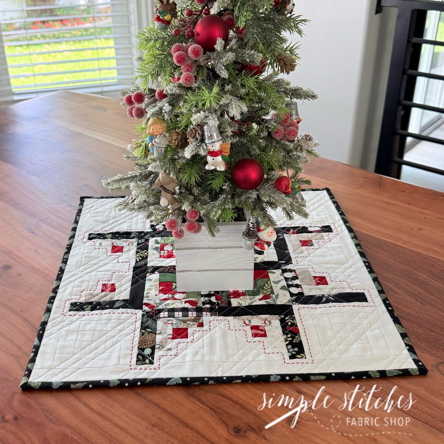 Log Cabin Mini Pattern