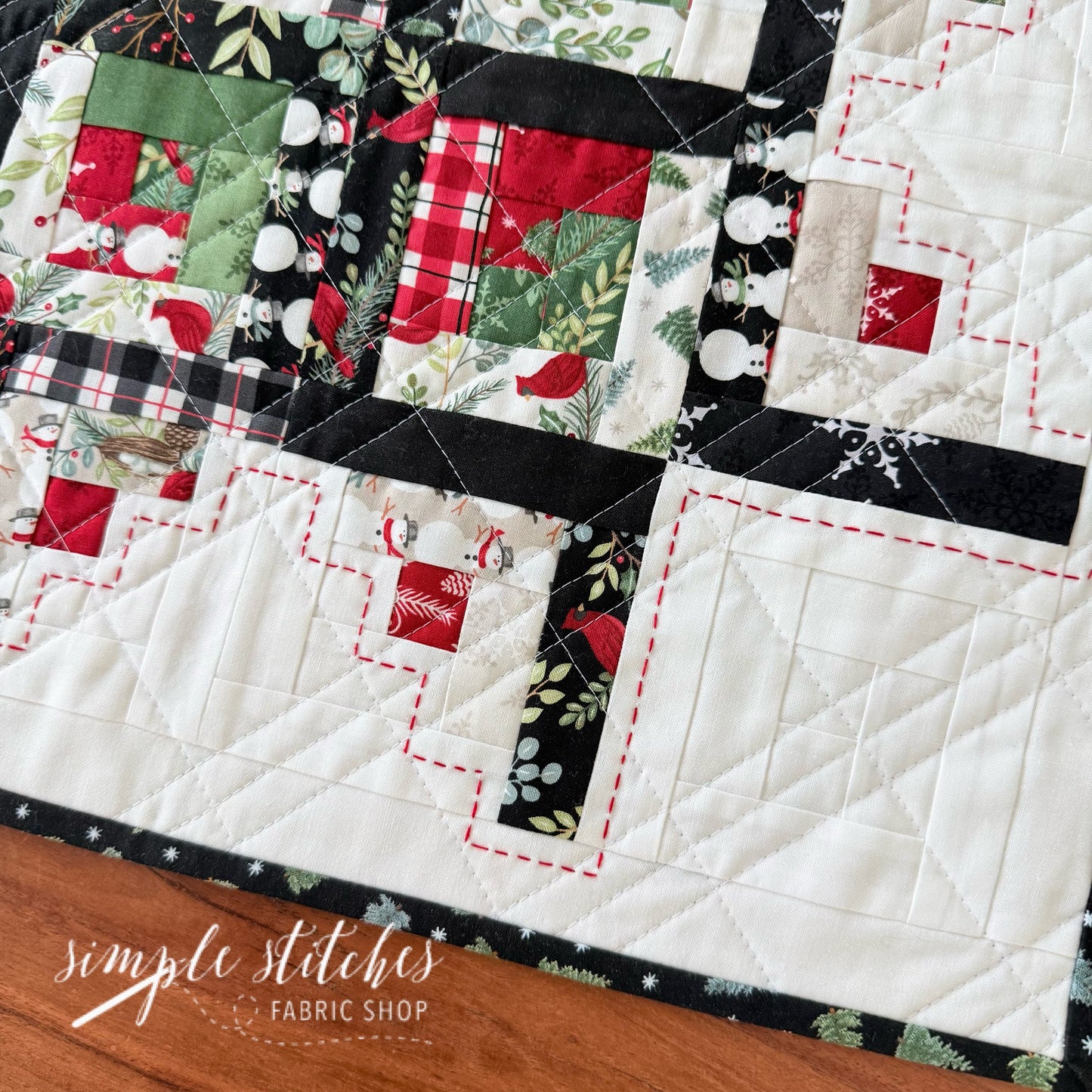 Log Cabin Mini Pattern
