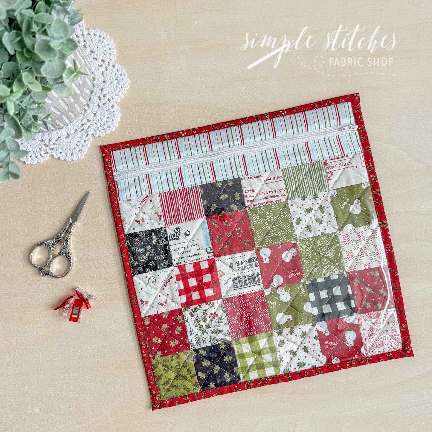Clearly Charming Pouch Pattern