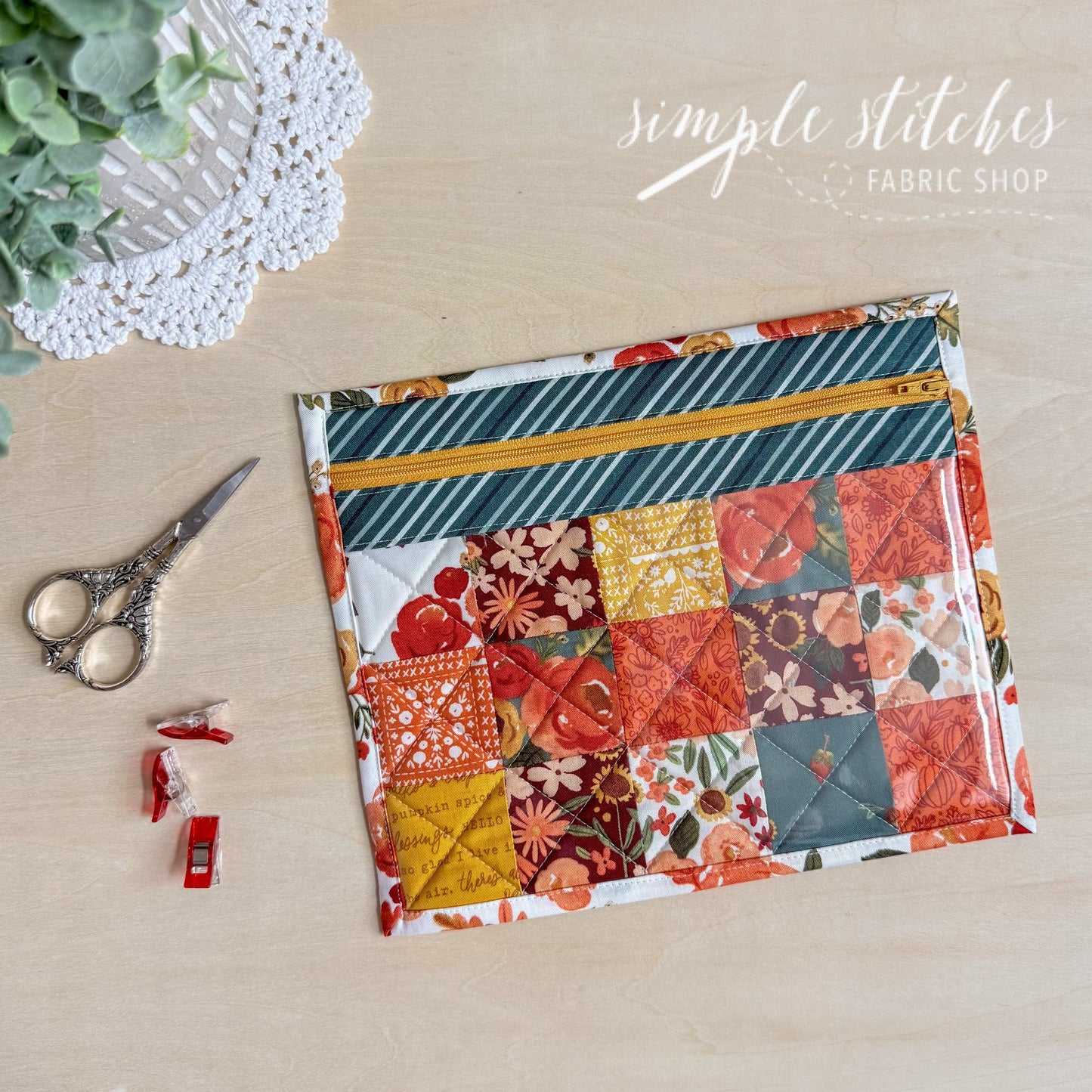 Clearly Charming Pouch Pattern