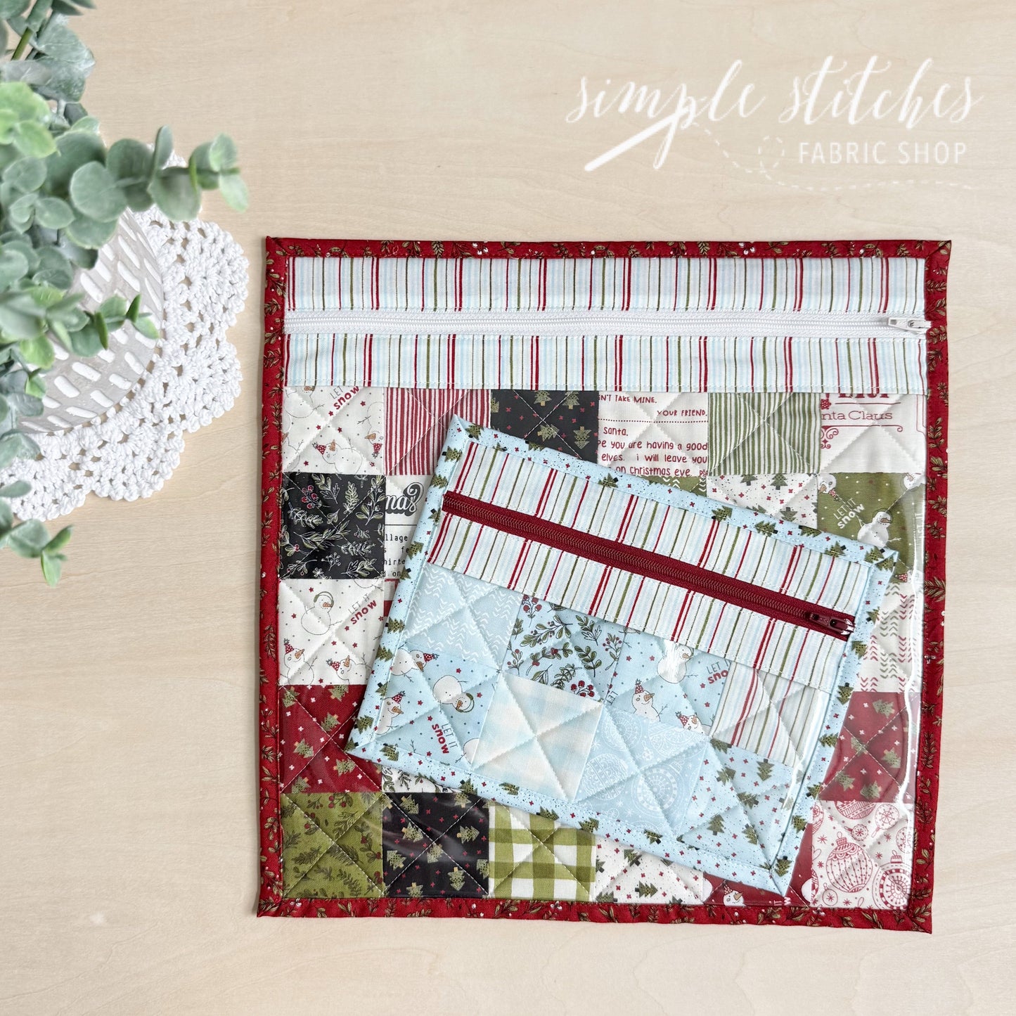 Clearly Charming Pouch Pattern