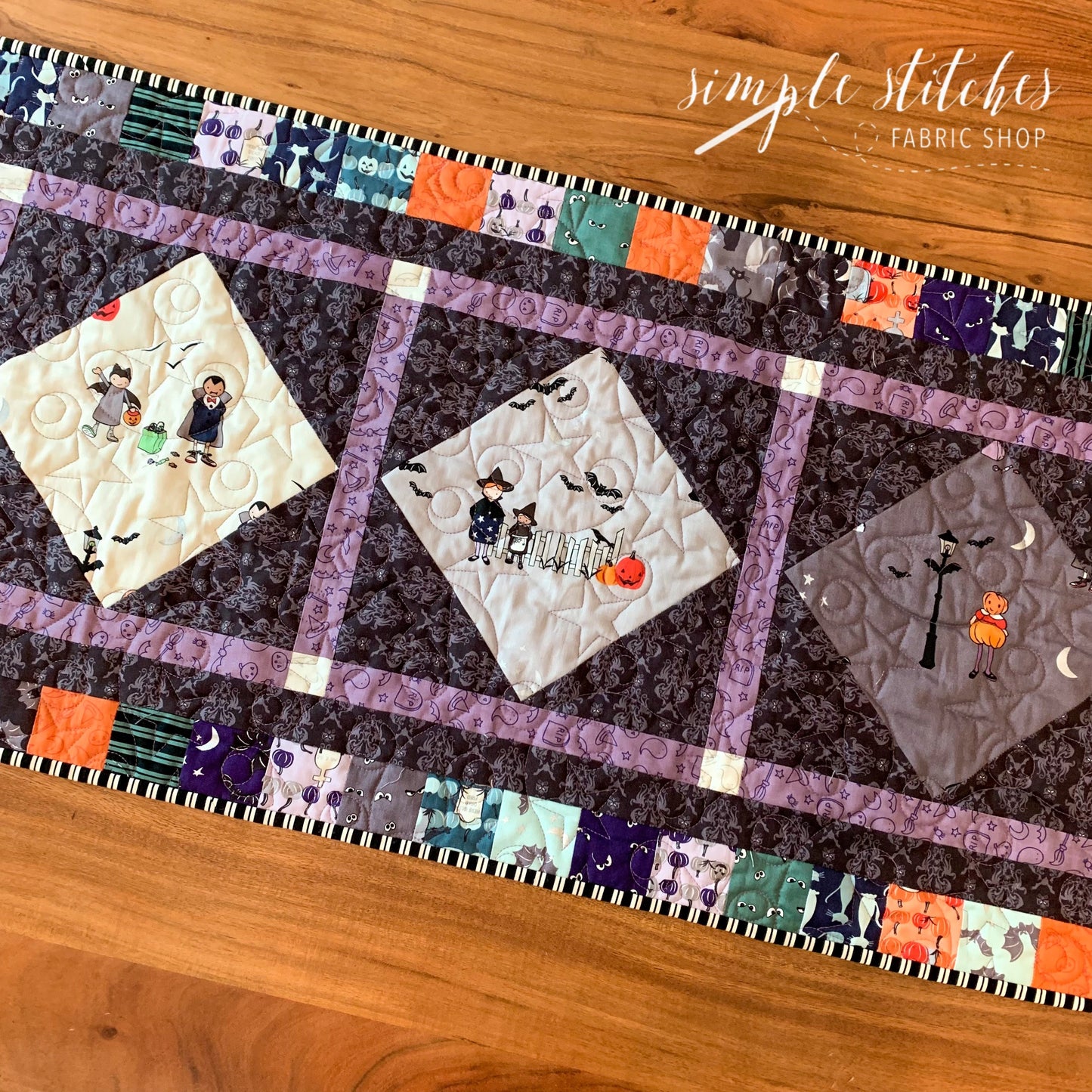 Spooky Hollow Runner Pattern