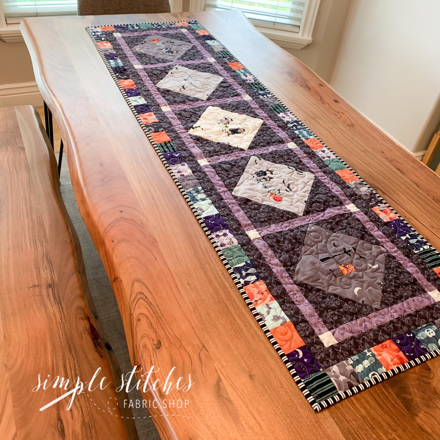 Spooky Hollow Runner Pattern