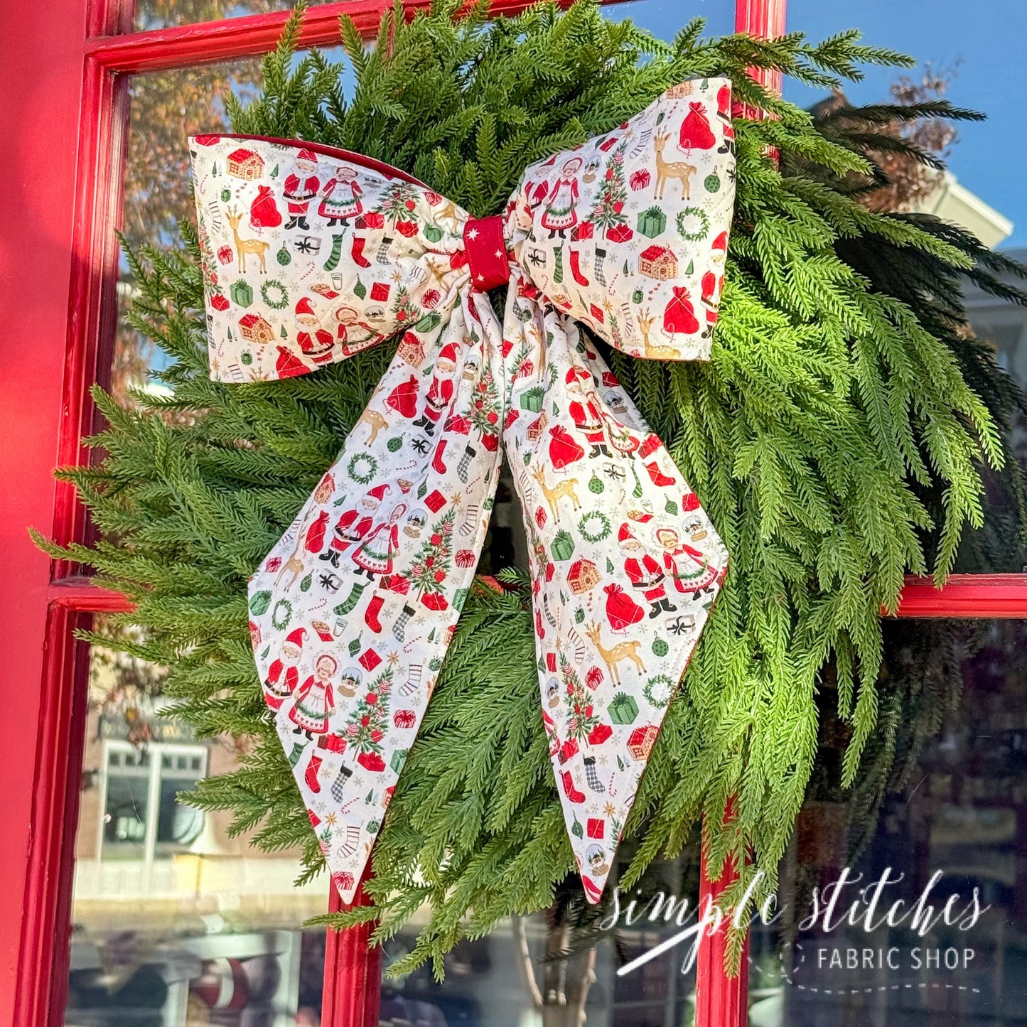 Vintage Charm Bow Pattern