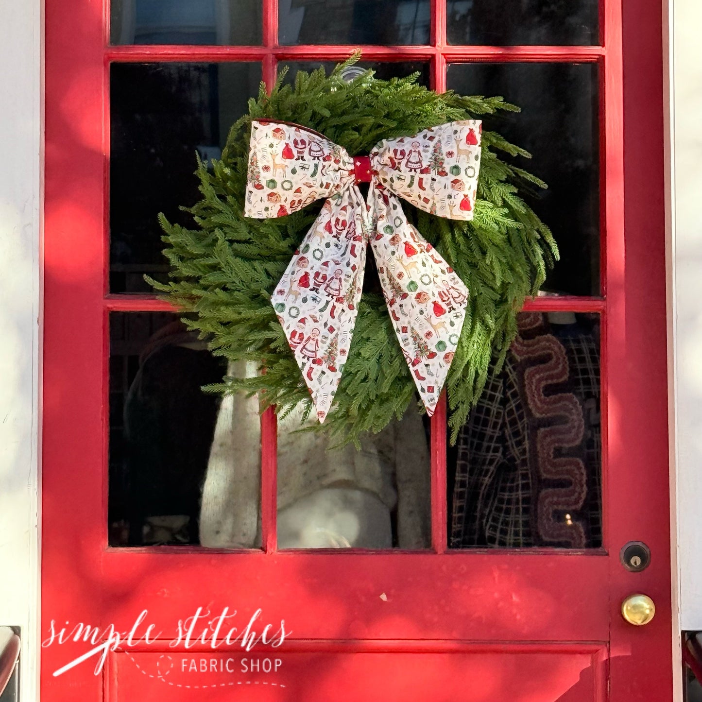 Vintage Charm Bow Pattern