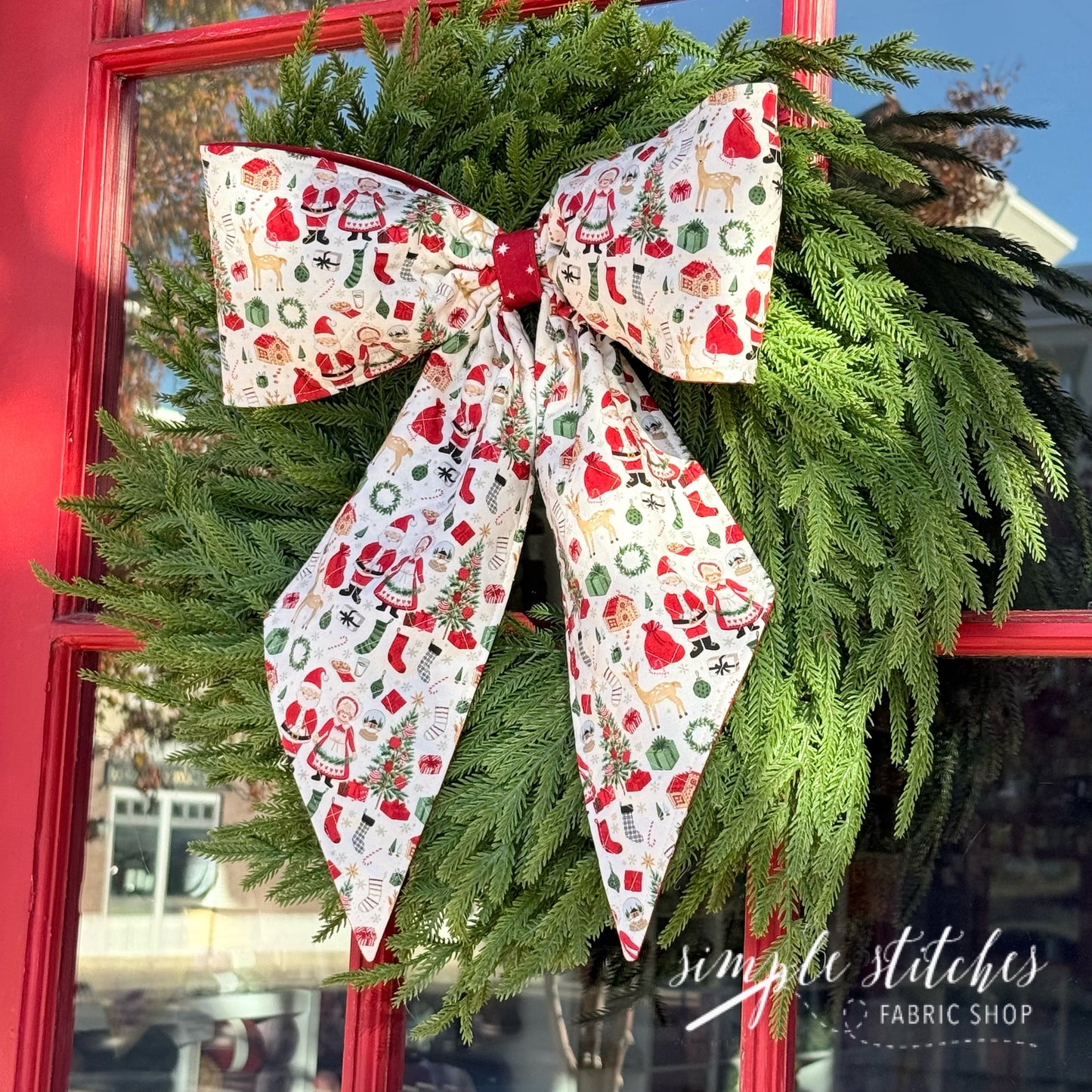 Vintage Charm Bow Pattern