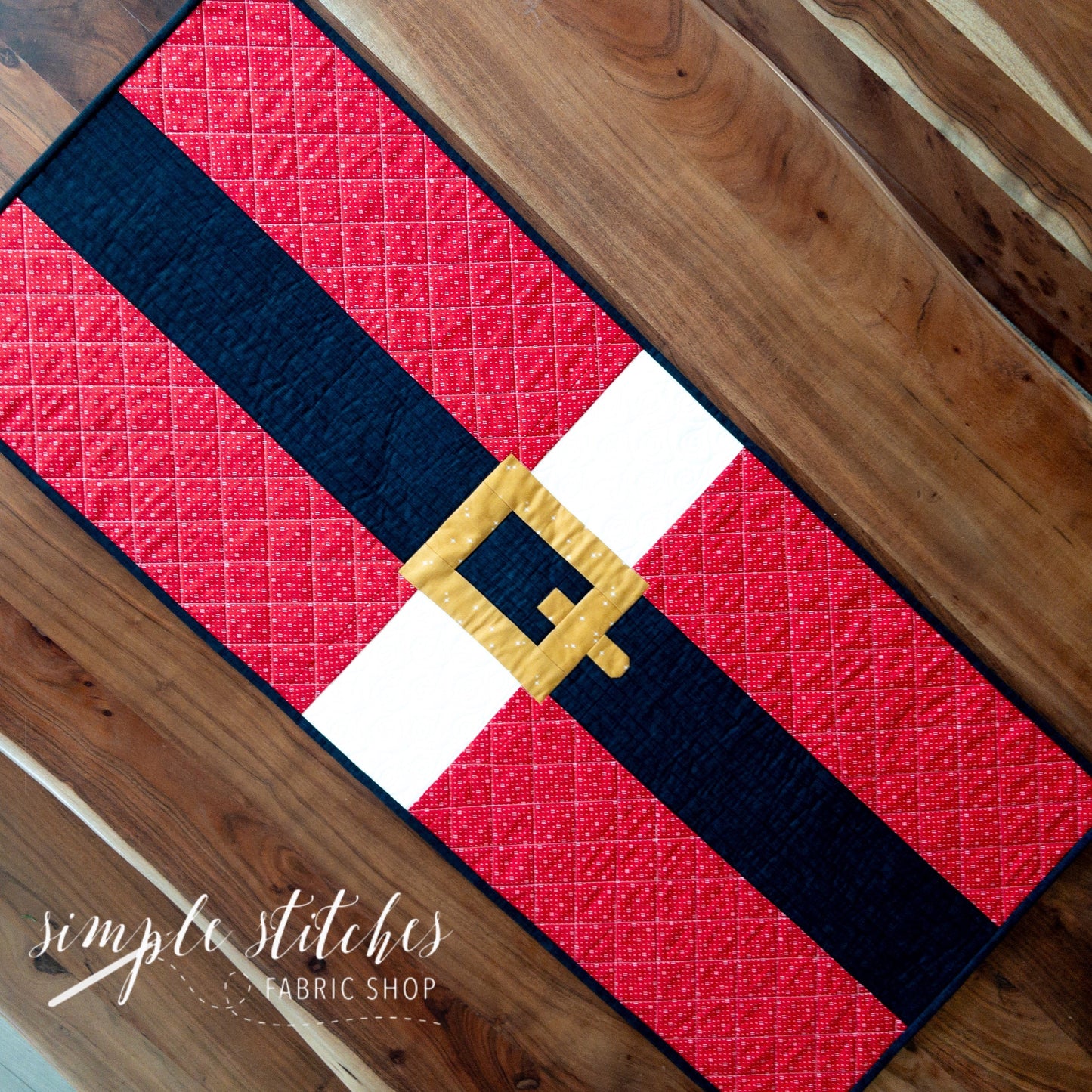 Santa's Big Day Runner & Pillow Pattern