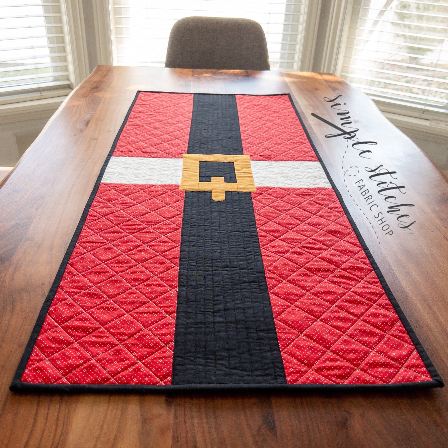 Santa's Big Day Runner & Pillow Pattern