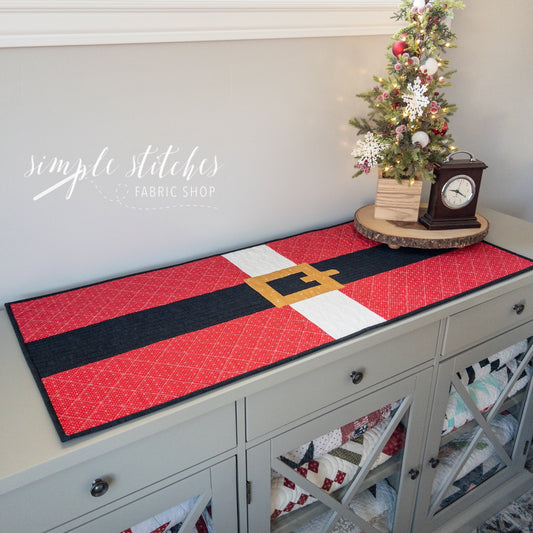 Santa's Big Day Runner & Pillow Pattern