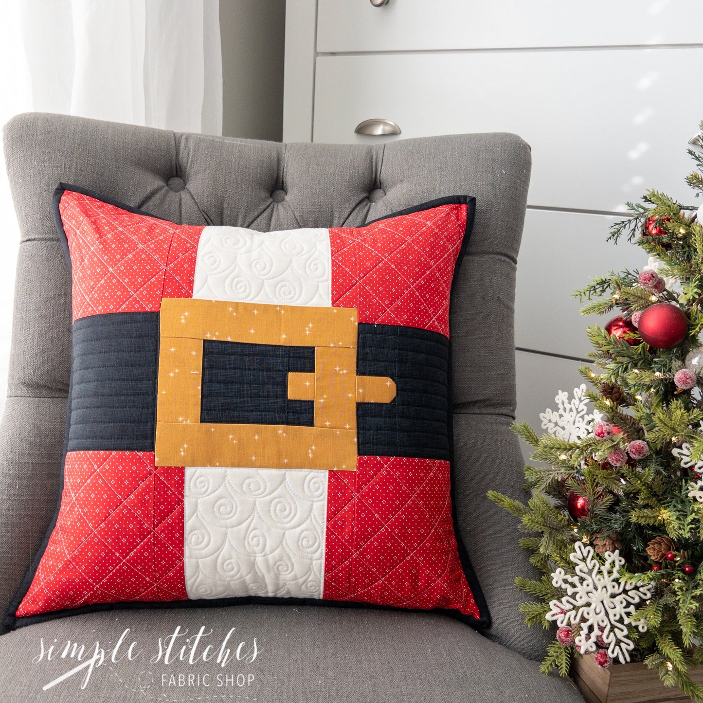 Santa's Big Day Runner & Pillow Pattern