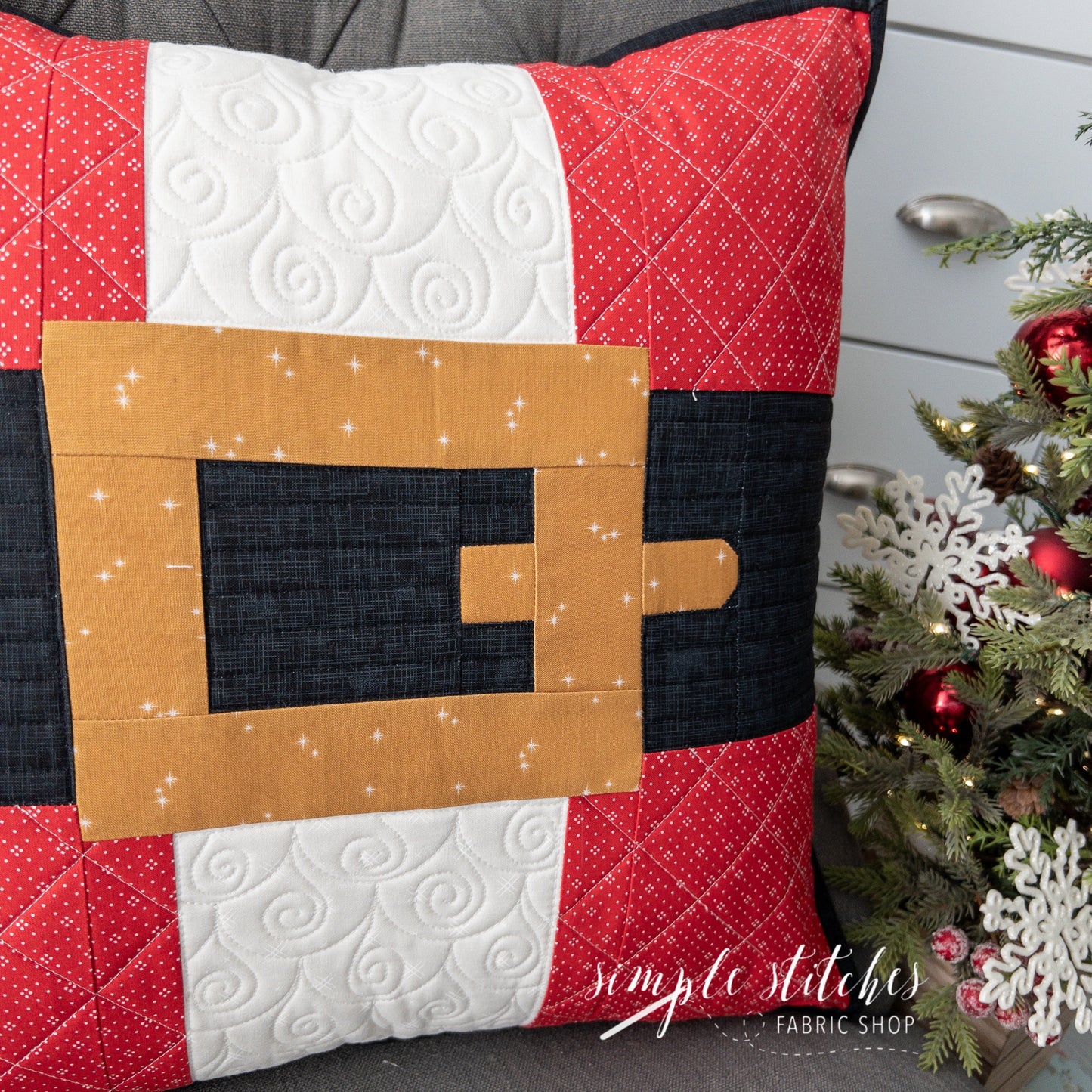 Santa's Big Day Runner & Pillow Pattern