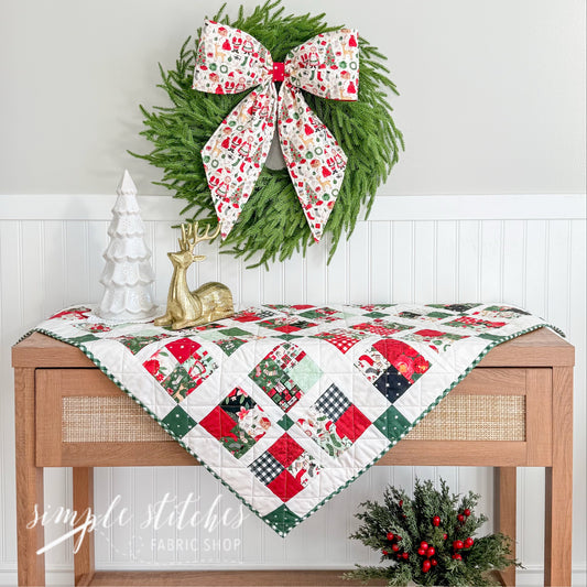 Farmhouse Four Square Quilt Pattern